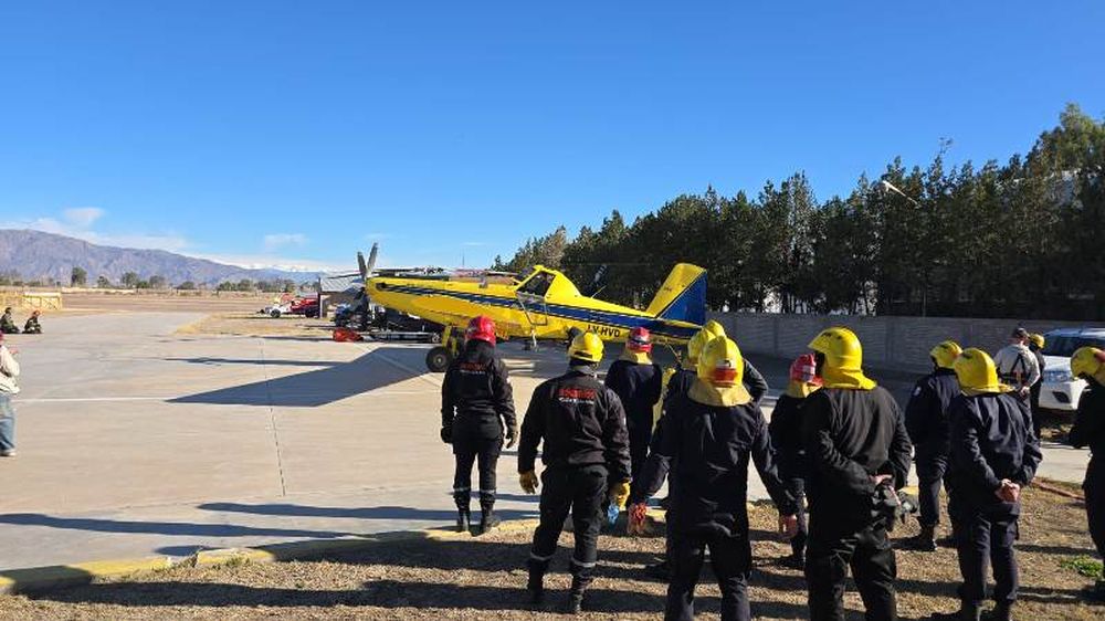 San Juan capacitó a 50 brigadistas y puso a prueba la coordinación ante incendios