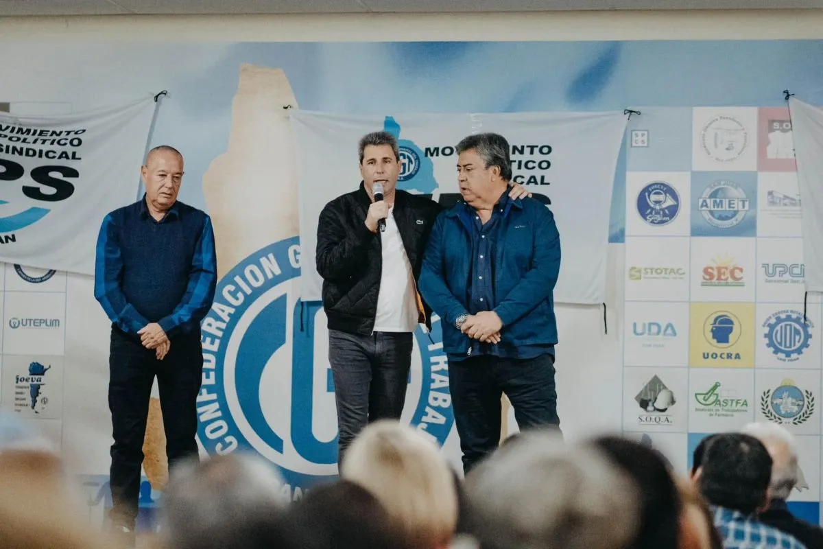 Uñac pidió unidad sindical mientras la CGT San Juan entra en una interna decisiva