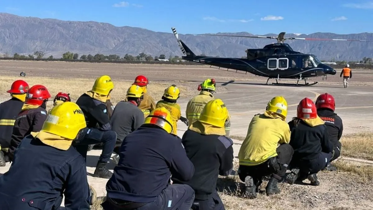 Siete personas murieron al caer un helicóptero en Ischigualasto durante una misión oficial