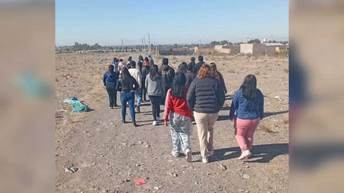 Más de 20 familias de Albardón reclaman terrenos tras perder sus viviendas por las lluvias