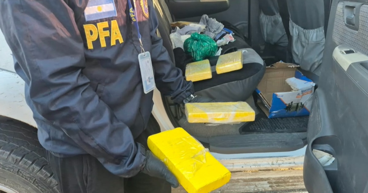 Un operativo en San Juan secuestró seis kilos de cocaína y dejó cuatro detenidos