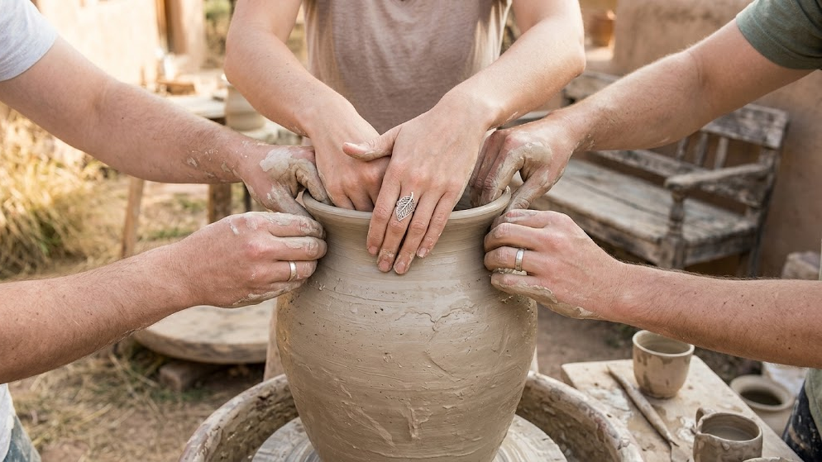 Una vasija comunitaria reunirá tradición y participación en el Mercado Artesanal